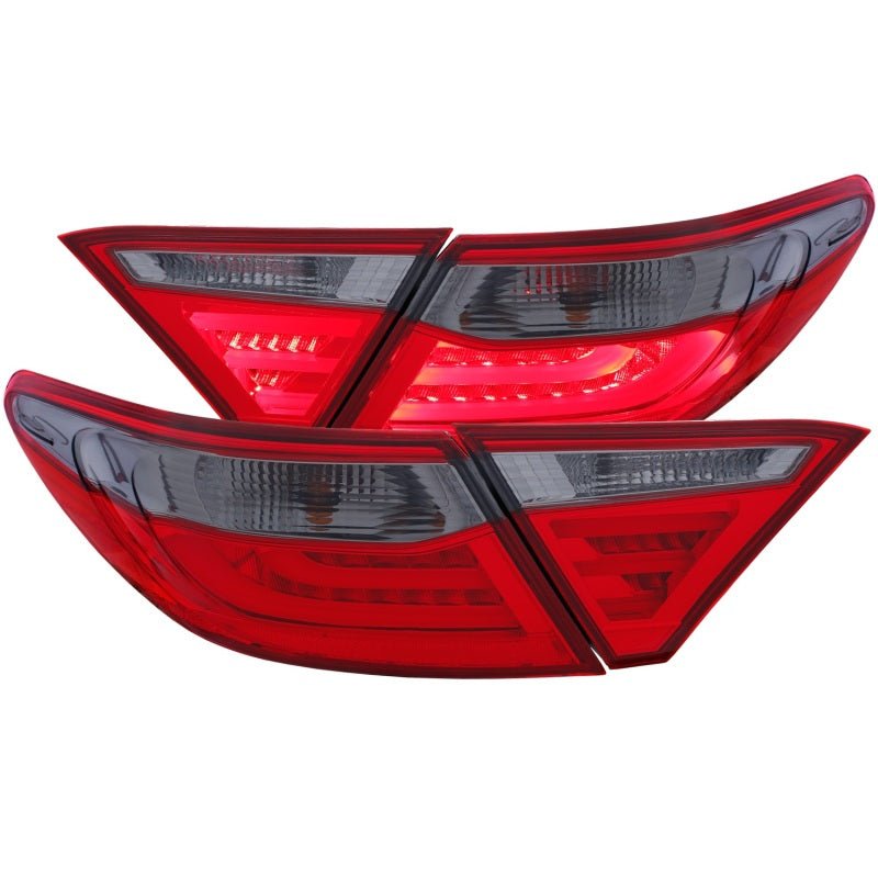 ANZO 2015-2016 Toyota Camry LED Taillights Smoke - Black Ops Auto Works