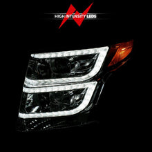 Load image into Gallery viewer, ANZO 2015-2020 Chevy Tahoe Projector Headlights Plank Style Chrome w/DRL ANZO ANZ111493