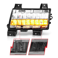 Load image into Gallery viewer, ANZO 2018-2021 Jeep Wrangler LED Side Markers Chrome Housing Clear Lens w/ Sequential Signal ANZO ANZ511086