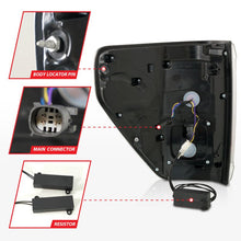 Load image into Gallery viewer, ANZO 21-23 Ford F-150 LED Taillights Seq. Signal w/BLIS Cover - Black (For Factory Halogen ONLY) ANZO ANZ311475