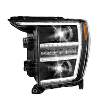 Load image into Gallery viewer, Anzo 21-23 Ford F150 LED Projector Headlight w/Switchback+Sequential - Black (Driver Side Only) ANZO ANZ111594-L