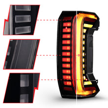 Load image into Gallery viewer, ANZO 22-24 Toyota Tundra Z-Series Full LED Tail Lights Smoke Lens Init/SeqSig- Pair ANZO ANZ311455X