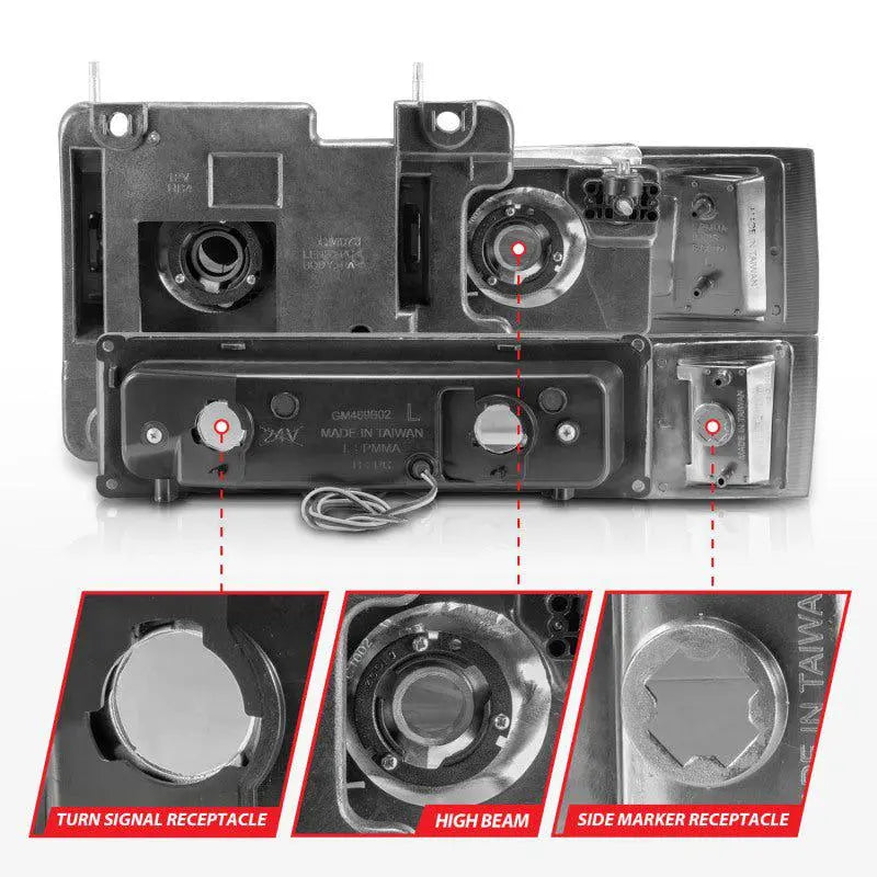 Anzo 111529 Headlights | Black Ops Auto Works