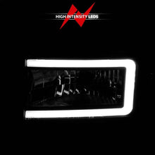 Load image into Gallery viewer, ANZO 94-02 Dodge RAM Crystal Headlight - w/ Light Bar Black Housing ANZO ANZ111554