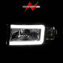 Load image into Gallery viewer, ANZO 94-02 Dodge RAM Crystal Headlight - w/ Light Bar Chrome Housing ANZO ANZ111555