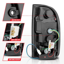 Load image into Gallery viewer, ANZO 95-00 Toyota Tacoma LED Taillights Chrome Housing Clear Lens (Pair) ANZO ANZ311355