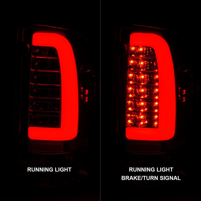 ANZO 95-00 Toyota Tacoma LED Taillights Chrome Housing Clear Lens (Pair) - Black Ops Auto Works