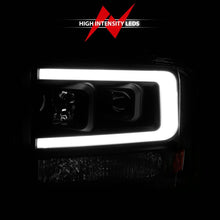 Load image into Gallery viewer, ANZO 99-04 Ford F250/F350/F450/Excursion (excl 99) Projector Headlights - w/ Light Bar Black Housing ANZO ANZ111551