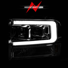 Load image into Gallery viewer, ANZO 99-04 Ford F250/F350/F450/Excursion (excl 99) Projector Headlights - w/Light Bar Chrome Housing ANZO ANZ111552