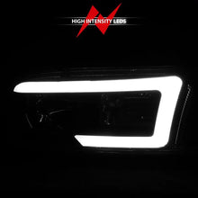 Load image into Gallery viewer, Anzo 99-17 GMC Sierra/Denali Headlights Black Amber (w/C Light Bars) ANZO ANZ111522
