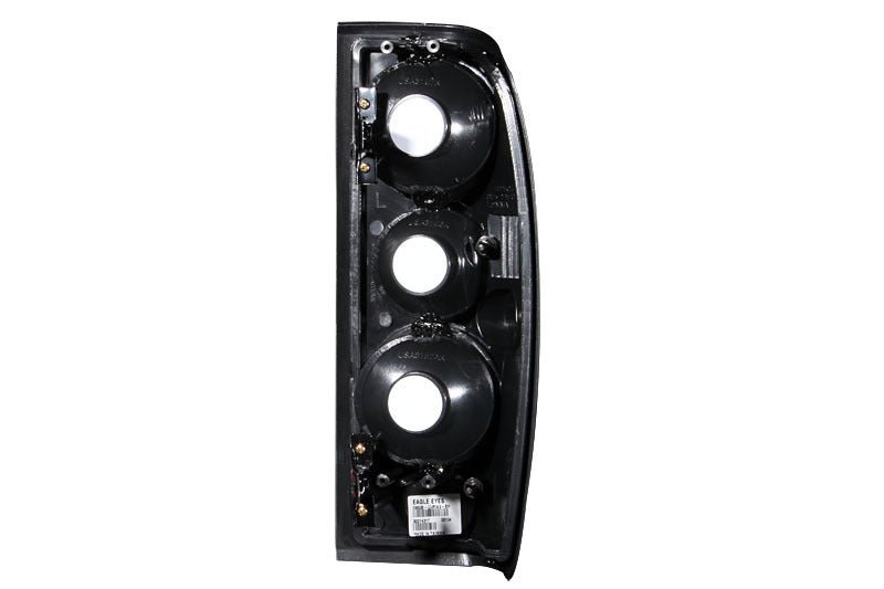 ANZO 1998-2004 Nissan Frontier Taillights Black - ANZO 211115