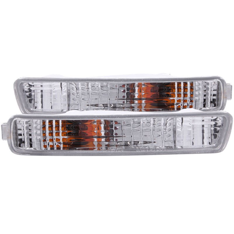 ANZO 1994-1995 Honda Accord Euro Parking Lights Chrome - ANZO 511008