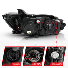 Load image into Gallery viewer, ANZO Projector Headlights With Plank Style Design Black w/Amber 15-16 Toyota Camry (4DR) ANZO ANZ121518