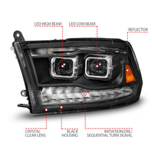 Load image into Gallery viewer, ANZO USA LED Projector Headlight Set 111595, view 3