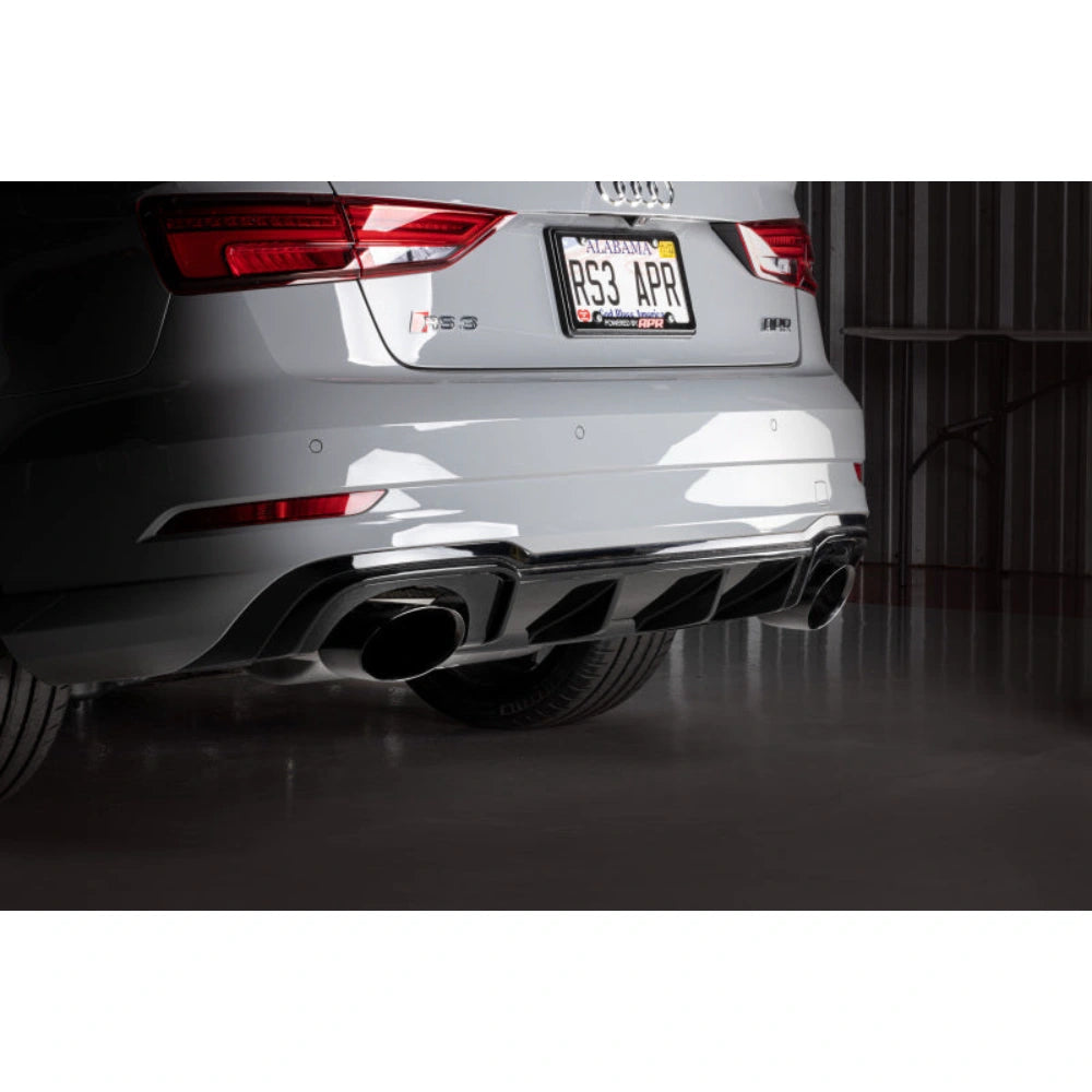 APR 17-20 Audi RS3 (8V) Catback Exhaust — unpackaged product view 17