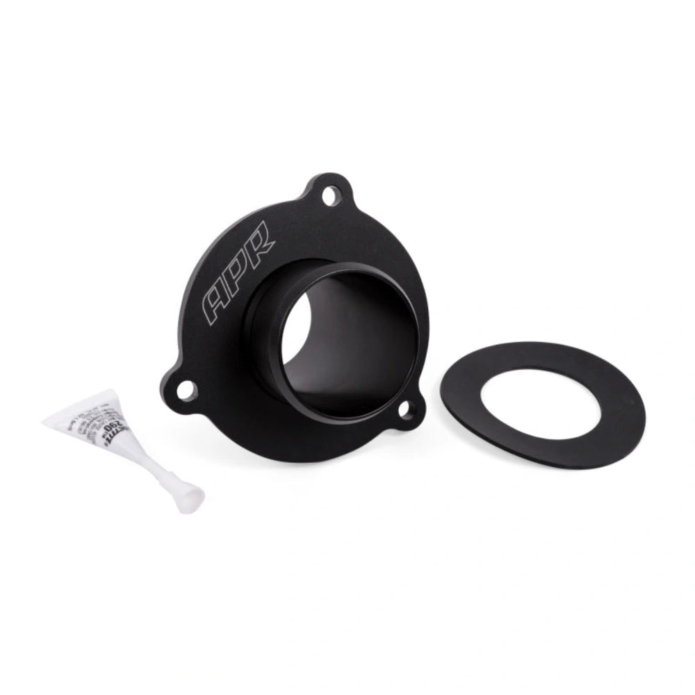 APR 17-21 Porsche Macan MQB Turbo Muffler Delete - Black - APR MS100097