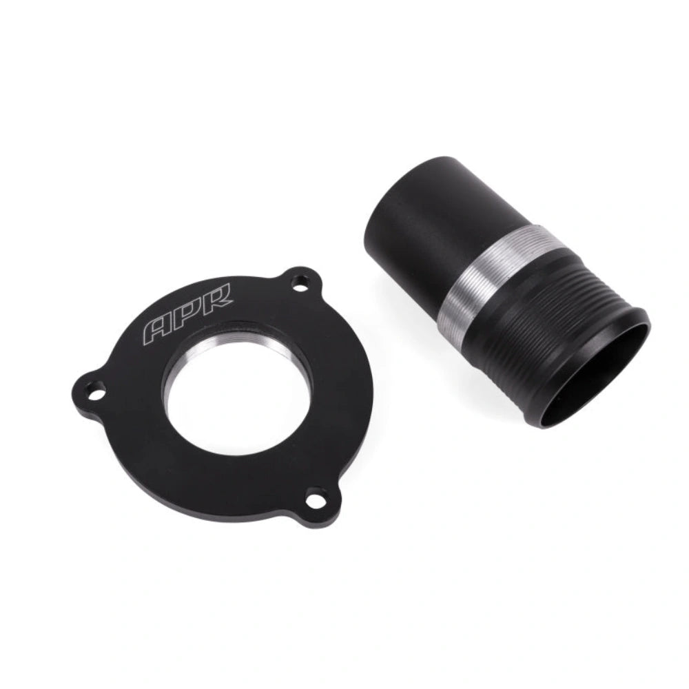 APR 17-21 Porsche Macan MQB Turbo Muffler Delete - Black - APR MS100097