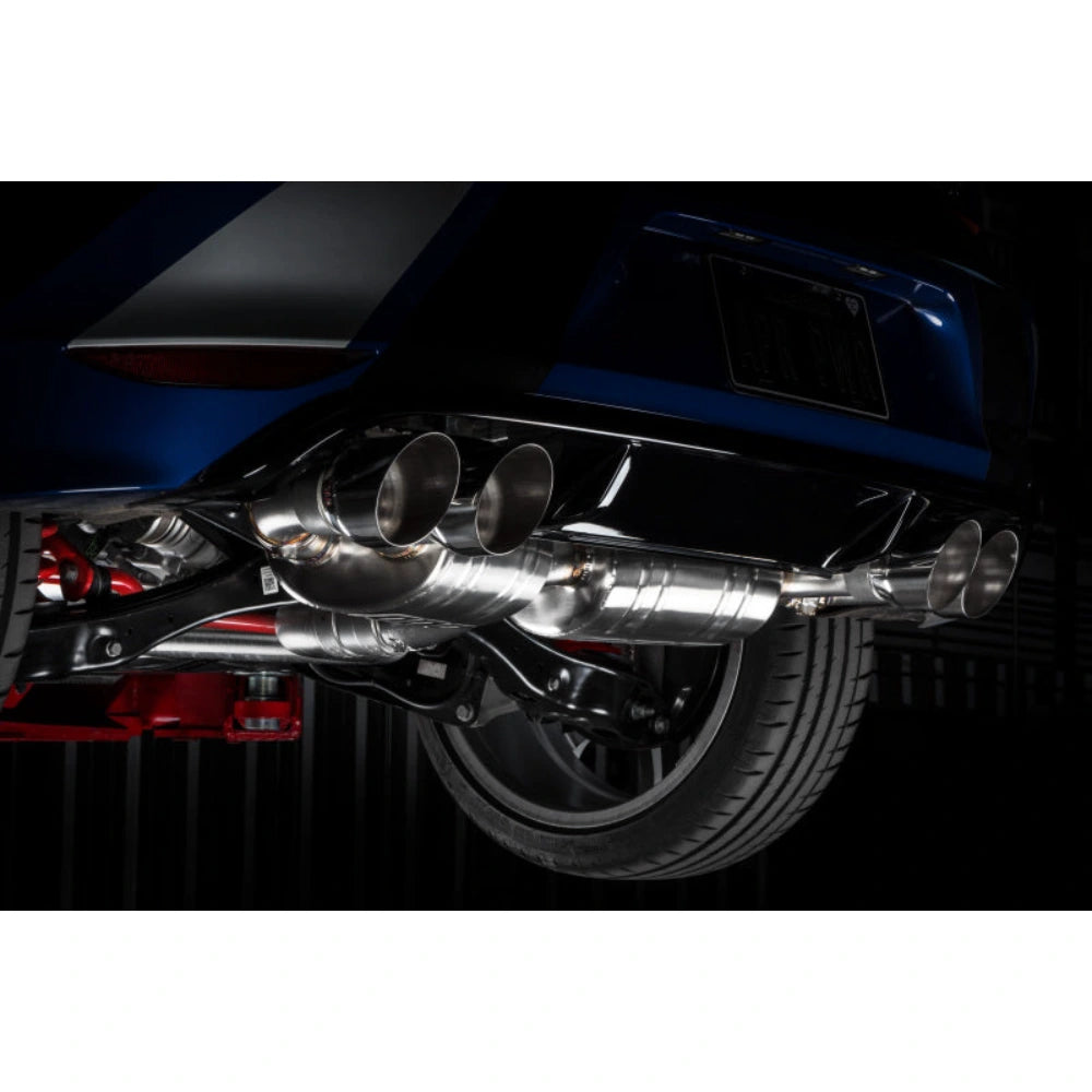 APR 18-19 Volkswagen Golf R (MK7.5) Catback Exhaust — unpackaged product view 4