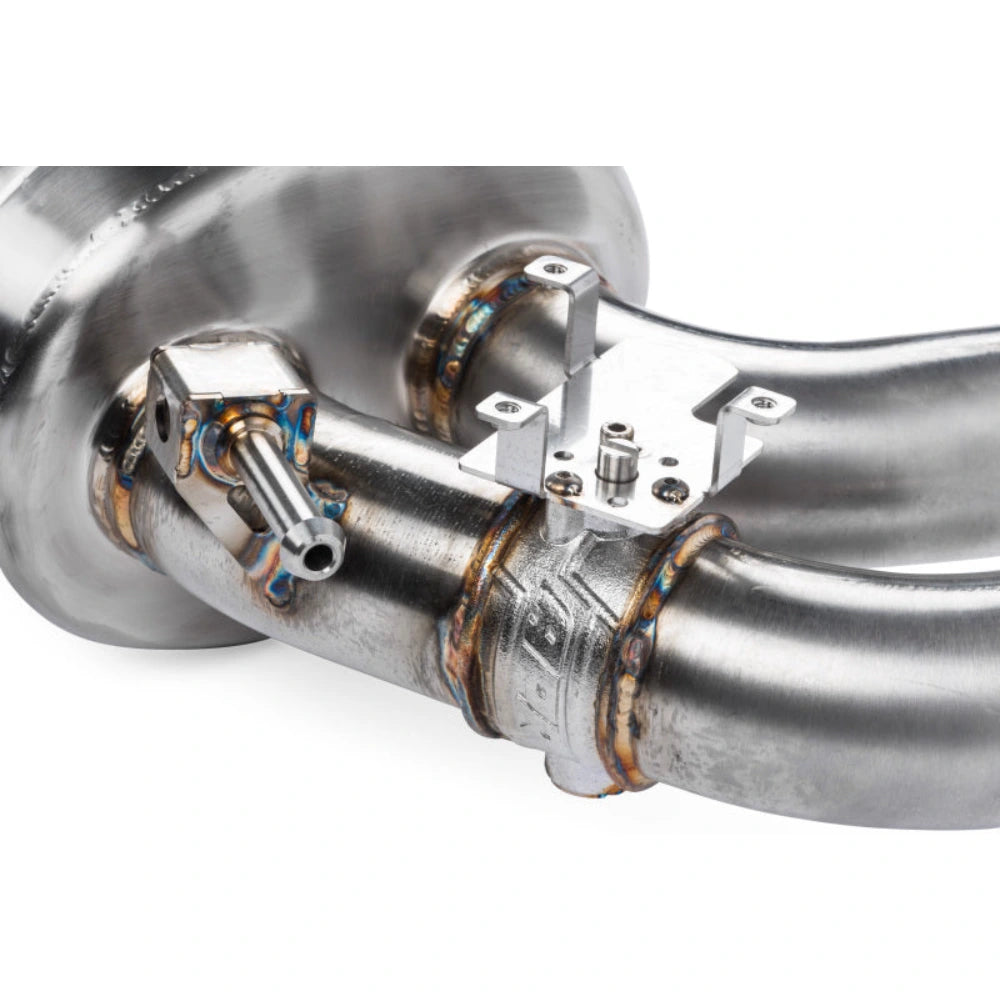 APR 18-19 Volkswagen Golf R (MK7.5) Catback Exhaust — unpackaged product view 10
