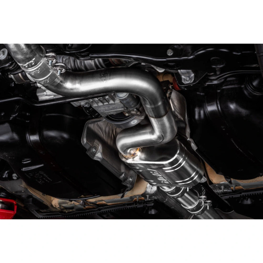 APR 18-19 Volkswagen Golf R (MK7.5) Catback Exhaust — unpackaged product view 11