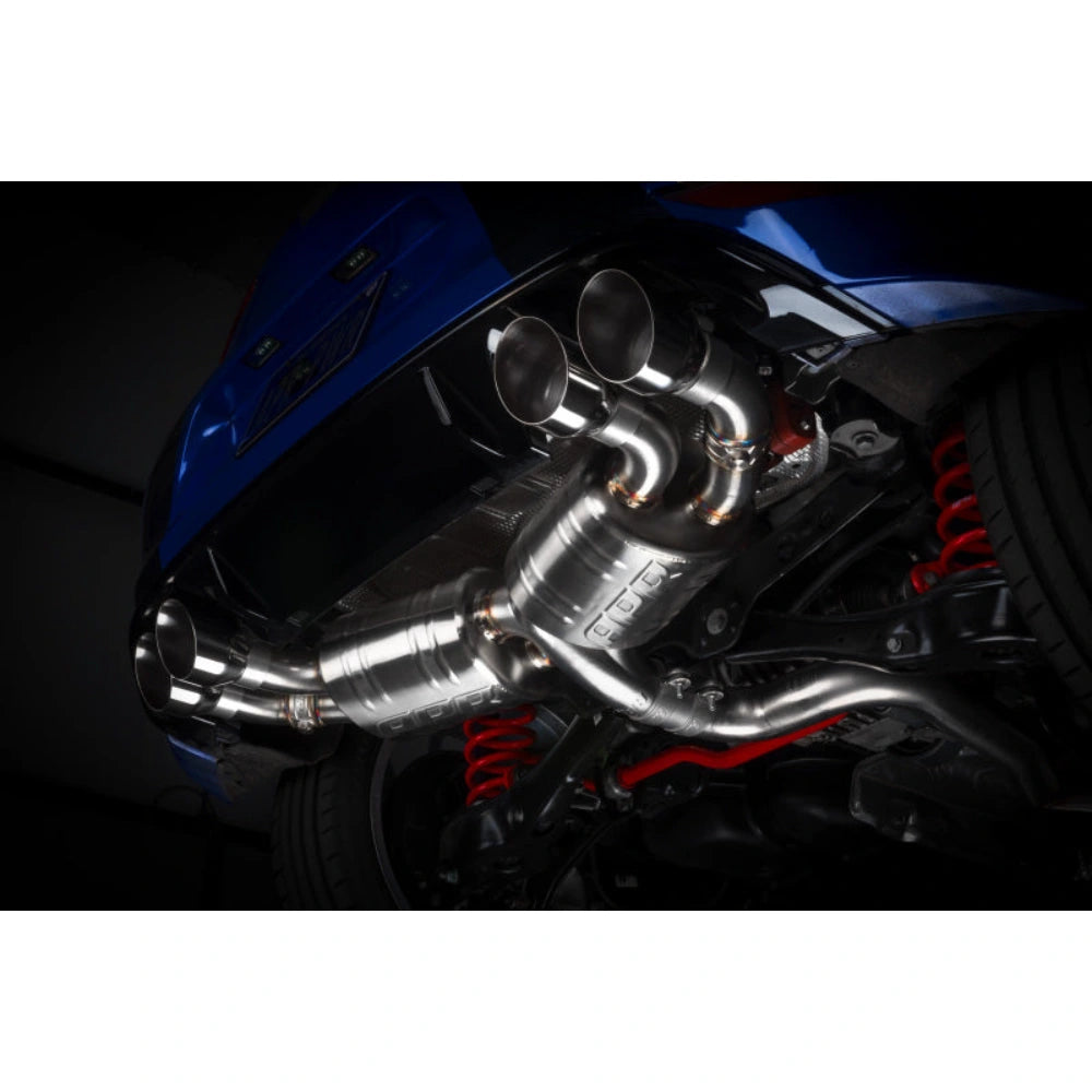 APR 18-19 Volkswagen Golf R (MK7.5) Catback Exhaust — unpackaged product view 17