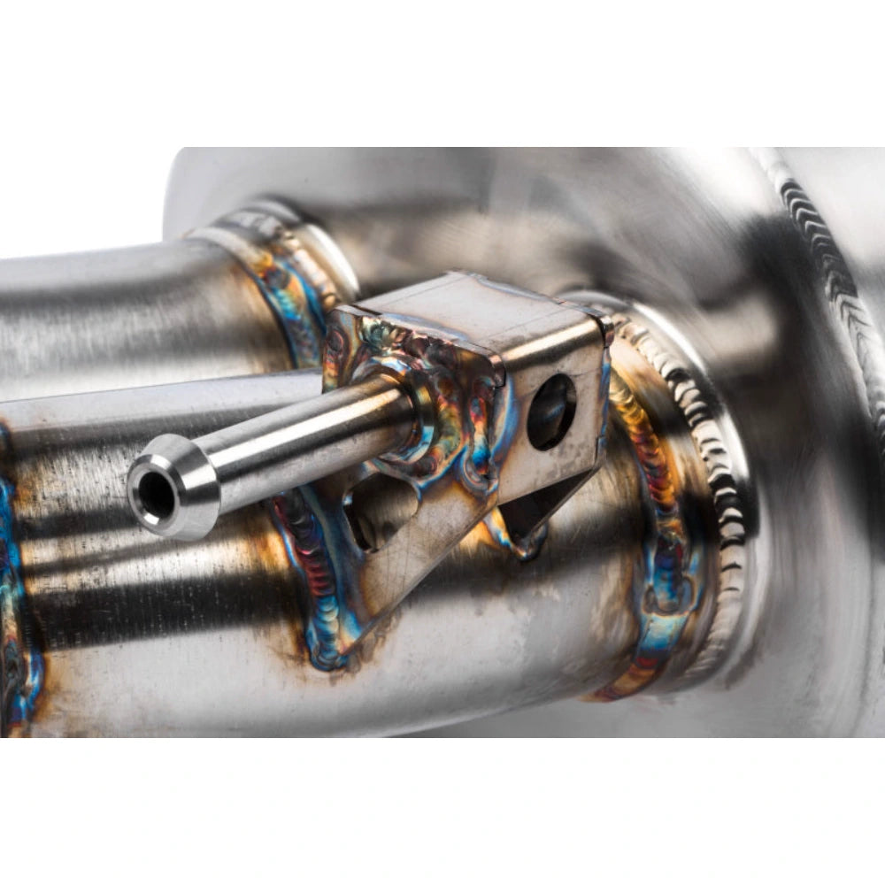 APR 18-19 Volkswagen Golf R (MK7.5) Catback Exhaust — unpackaged product view 28