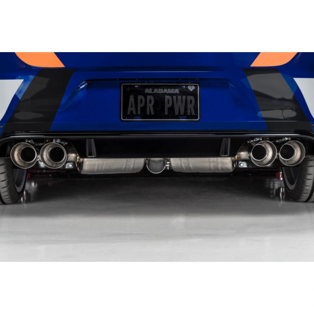 APR 18-19 Volkswagen Golf R (MK7.5) Catback Exhaust — unpackaged product view 30