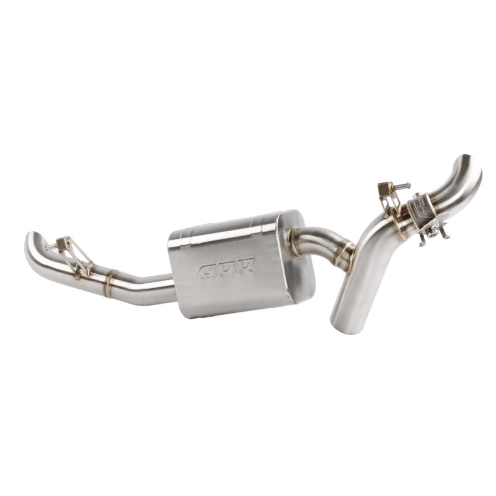 APR 18-25 Audi SQ5 (B9) Catback Exhaust — unpackaged product view 9