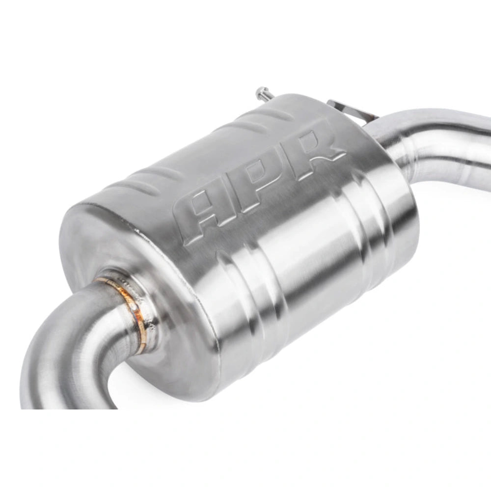 APR 20-21 Volkswagen GTI TCR (MK7.5) Catback Exhaust — unpackaged product view 6