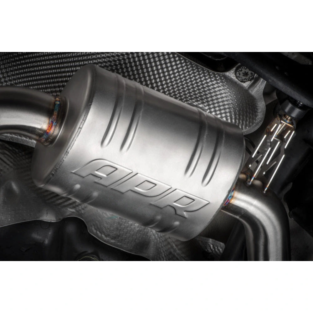 APR 20-21 Volkswagen GTI TCR (MK7.5) Catback Exhaust — unpackaged product view 16