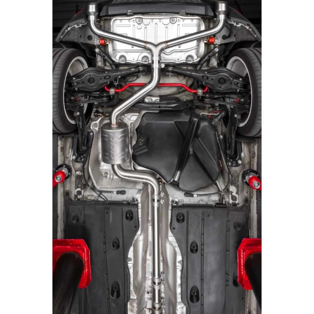 APR 20-21 Volkswagen GTI TCR (MK7.5) Catback Exhaust — unpackaged product view 29