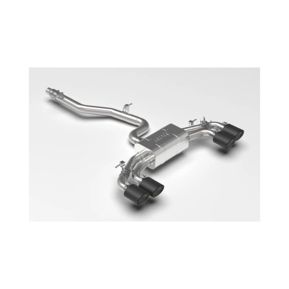 APR 22-26 Volkswagen Golf R (MK8) Catback Exhaust — unpackaged product view 4