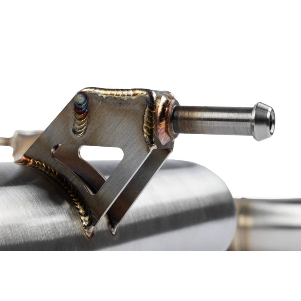 APR 22-26 Volkswagen Golf R (MK8) Catback Exhaust — unpackaged product view 6
