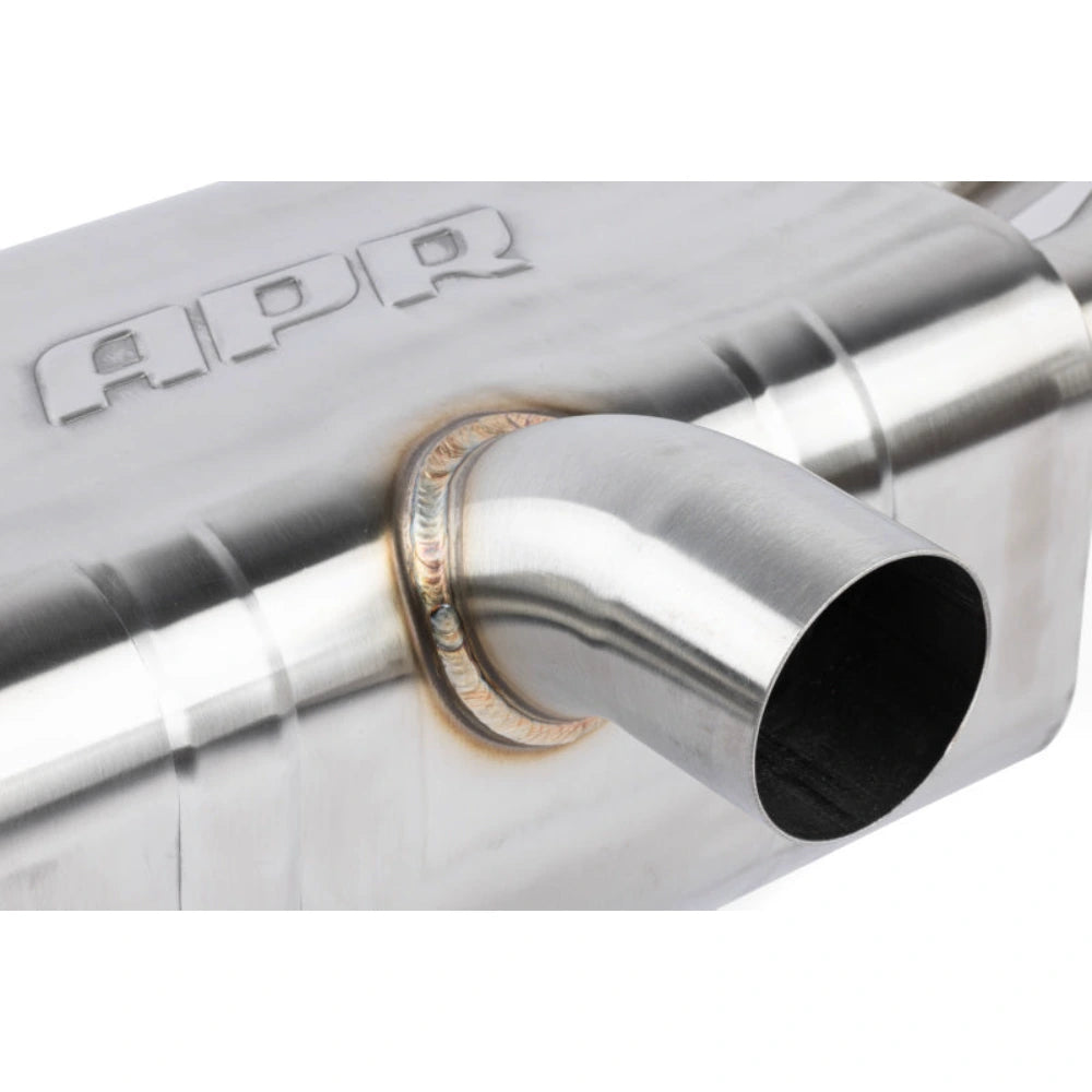 APR 22-26 Volkswagen Golf R (MK8) Catback Exhaust — unpackaged product view 8