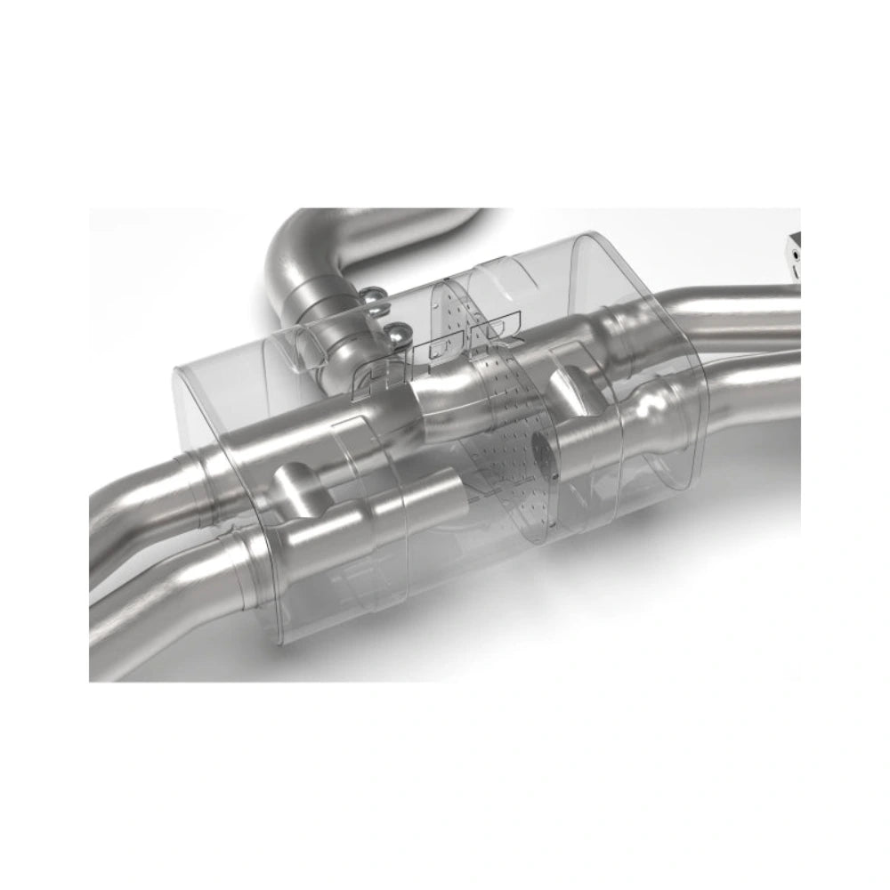 APR 22-26 Volkswagen Golf R (MK8) Catback Exhaust — unpackaged product view 25