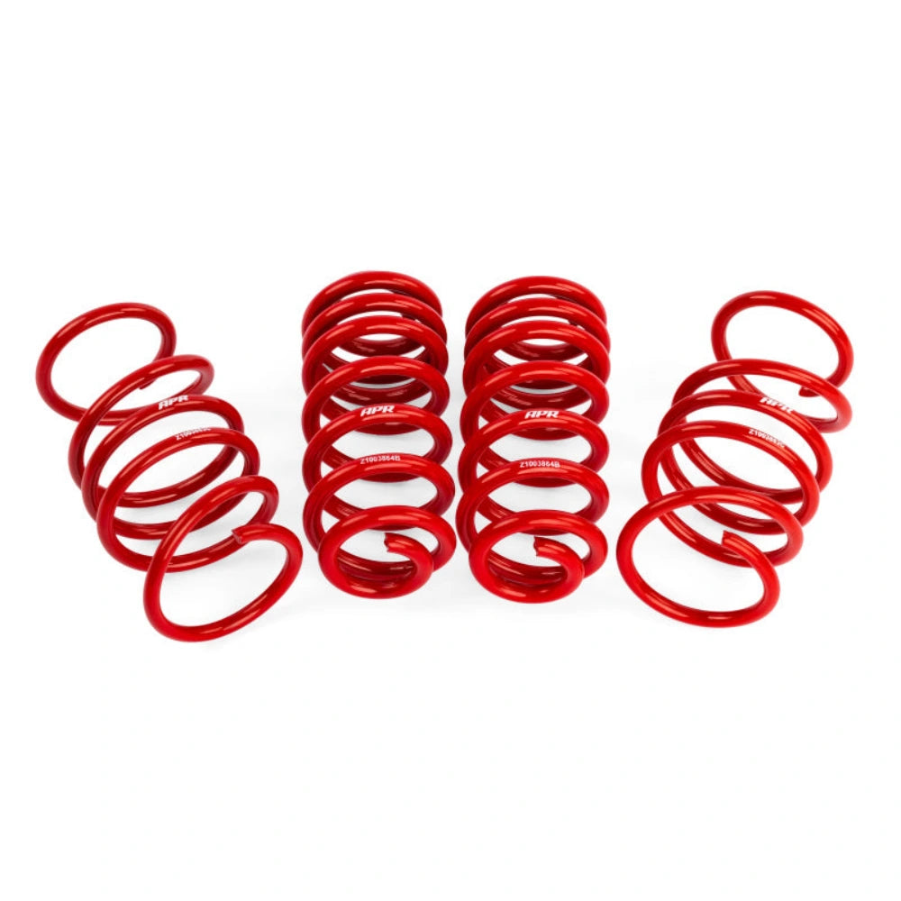 APR 22-26 Volkswagen Golf R (MK8) Roll-Control Lowering Springs - Red - APR SUS00017