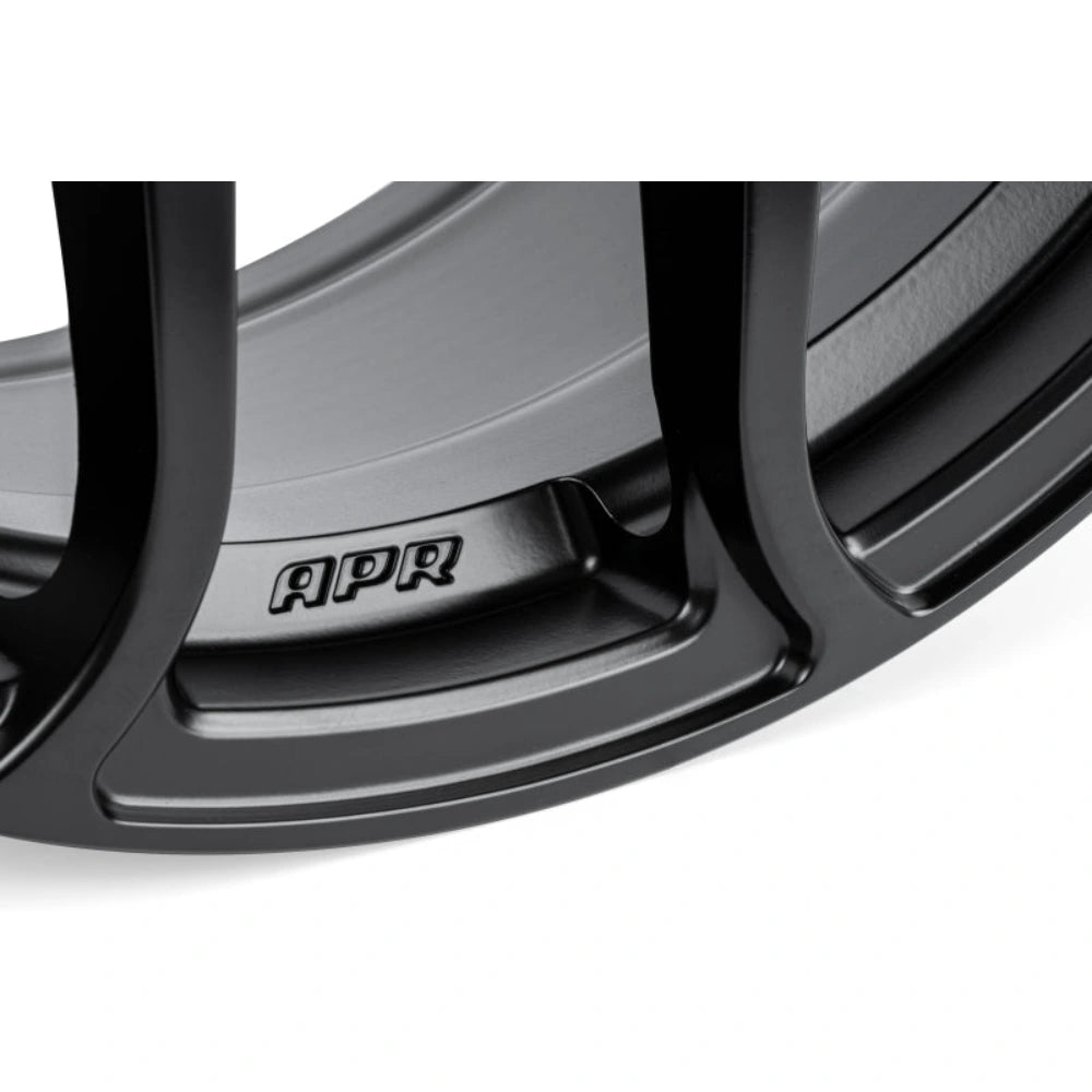 APR A01 Flow Formed - 18x8.5 - 5x112 - ET45 - 66.5mm Center Bore - Satin Black Wheel - APR WHL00017