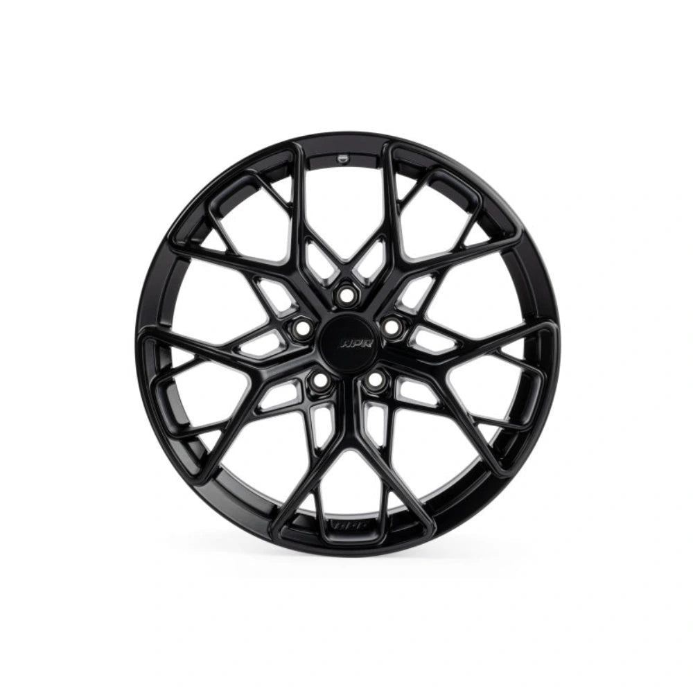 APR A02 Flow Formed - 19x8.5 - 5x112 - ET45 - 66.5mm Center Bore - Satin Black Wheel - APR WHL00034