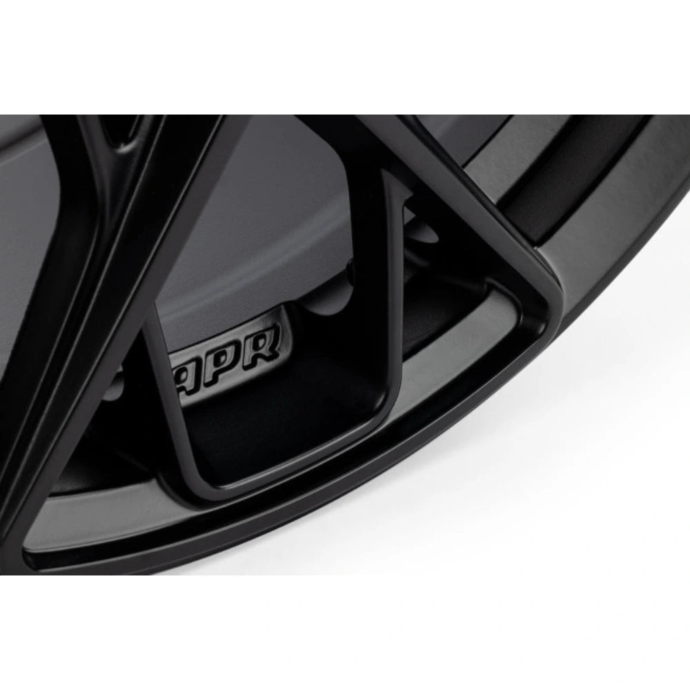 APR A02 Flow Formed - 19x8.5 - 5x112 - ET45 - 66.5mm Center Bore - Satin Black Wheel - APR WHL00034