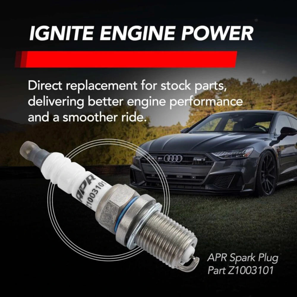 APR EA888.1/2/EA837/EA113 Iridium Pro Spark Plug - Heat Range 9 - 14mm x 19mm x 16mm - SINGLE - APR Z1003101