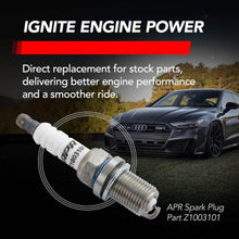 Load image into Gallery viewer, APR EA888.1/2/EA837/EA113 Iridium Pro Spark Plug - Heat Range 9 - 14mm x 19mm x 16mm - SINGLE - APR Z1003101