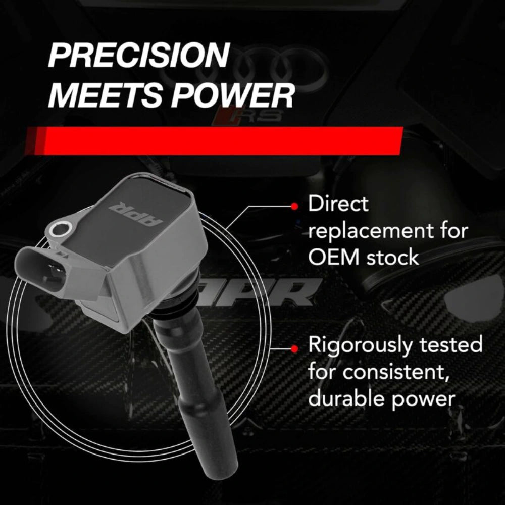 APR EA888.3/EA888.4/EA839/EA825 (MQB/MLB) 2.0T/2.9T/3.0T/4.0T Ignition Coil - Grey - APR MS100203