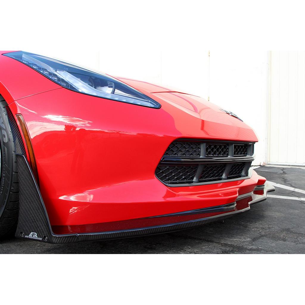 APR Performance Chevrolet Corvette C7 Z06 Front Bumper Canards and Spats 2014-2019 - APR Performance AB-207015