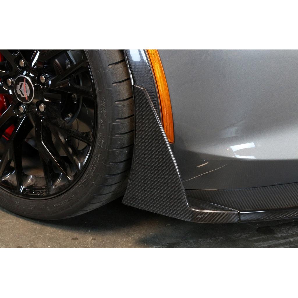 APR Performance Chevrolet Corvette C7 Z06 Front Bumper Canards and Spats 2014-2019 - APR Performance AB-207015