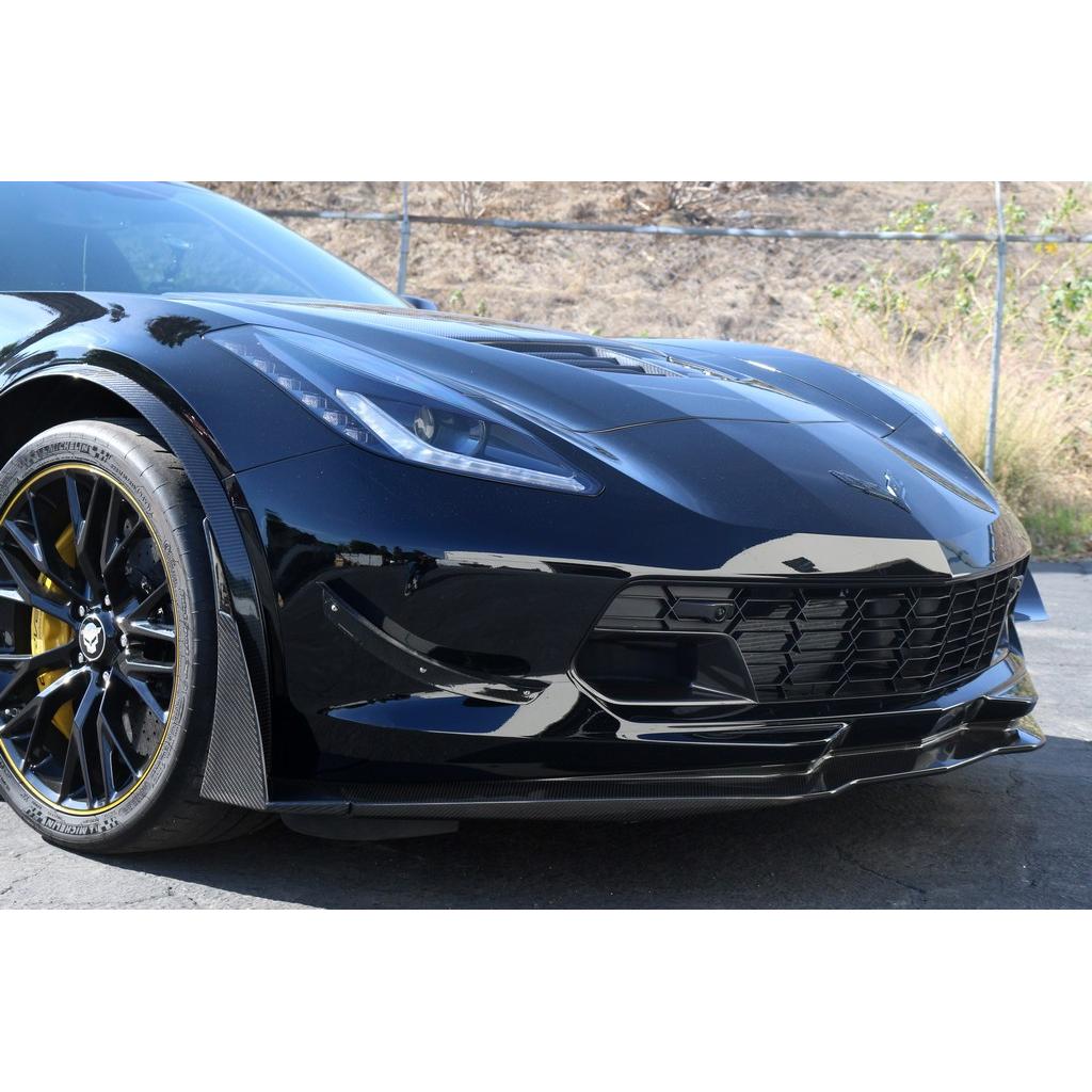 APR Performance Chevrolet Corvette C7 Z06 Front Bumper Canards and Spats 2014-2019 - APR Performance AB-207015