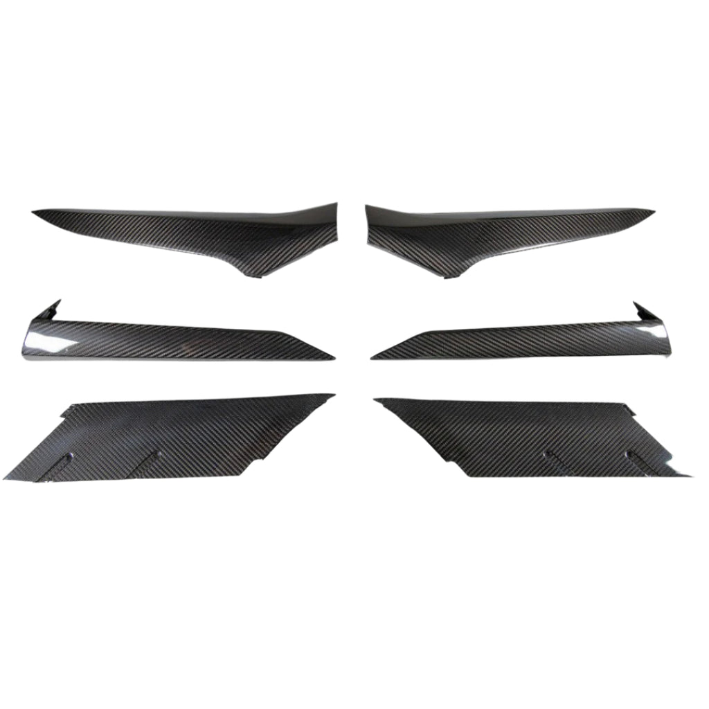 APR Performance Chevrolet Corvette C8 Z06 Door and Quarter Panel Trims Package 2024-Current - APR Performance CBX-C8ZO6DOORPK