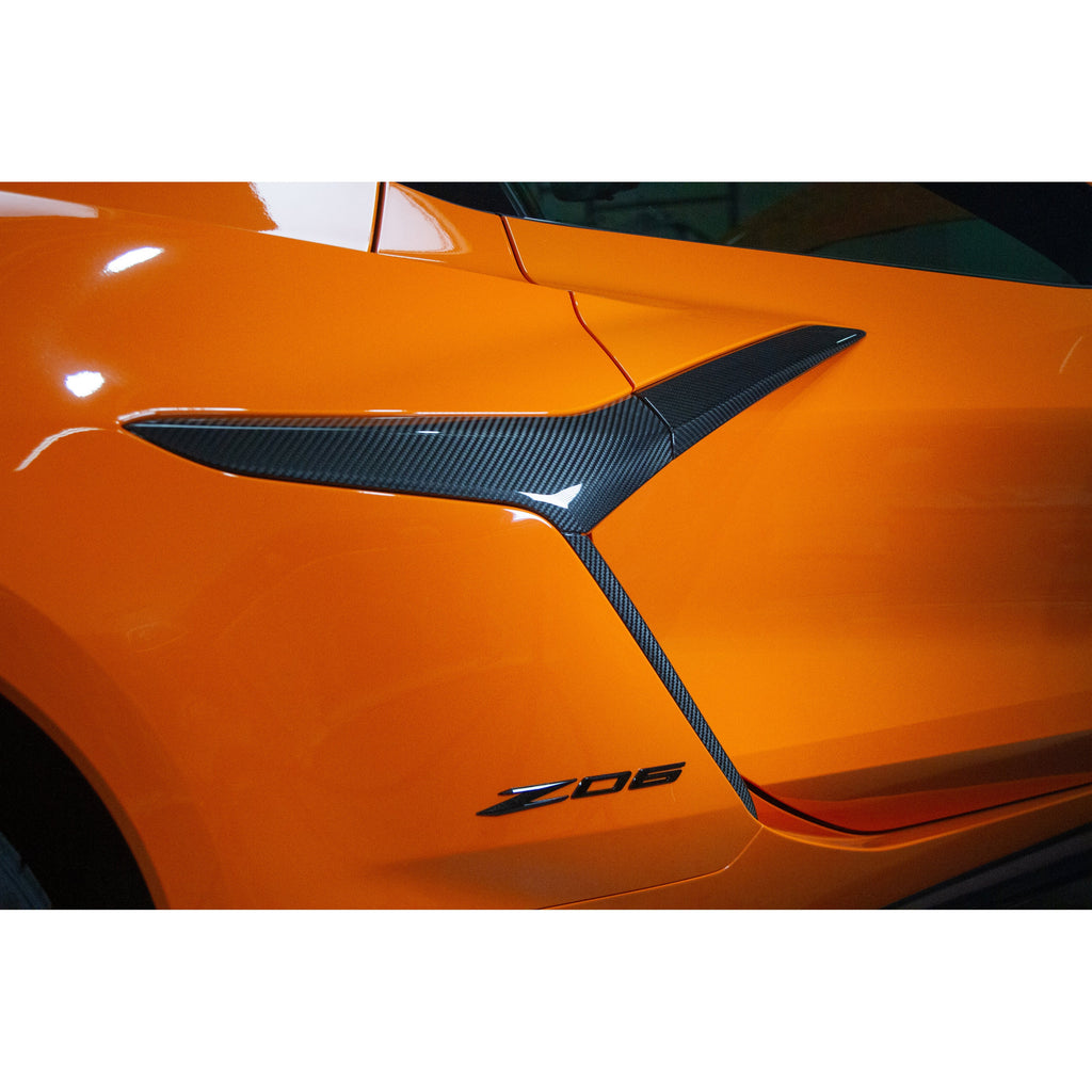 APR Performance Chevrolet Corvette C8 Z06 Door and Quarter Panel Trims Package 2024-Current - APR Performance CBX-C8ZO6DOORPK