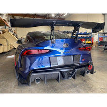 Load image into Gallery viewer, APR Performance Toyota Supra A90 License Plate Backing 2020-2023 - APR Performance CBX-SUPRALIC