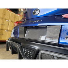 Load image into Gallery viewer, APR Performance Toyota Supra A90 License Plate Backing 2020-2023 - APR Performance CBX-SUPRALIC