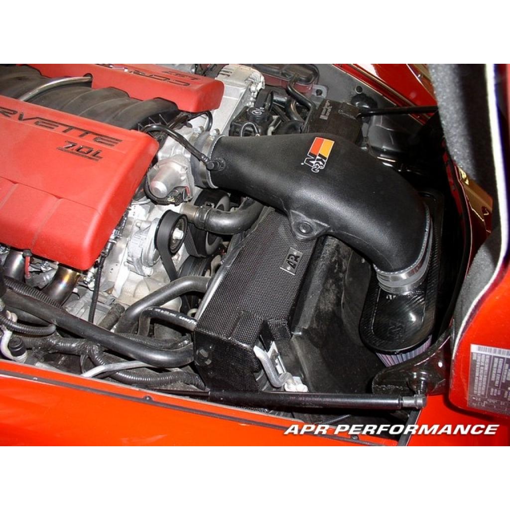 APR Performance Chevrolet Corvette C6 / C6 Z06 Radiator Support Cover 2005-2013 - APR Performance CF-208006